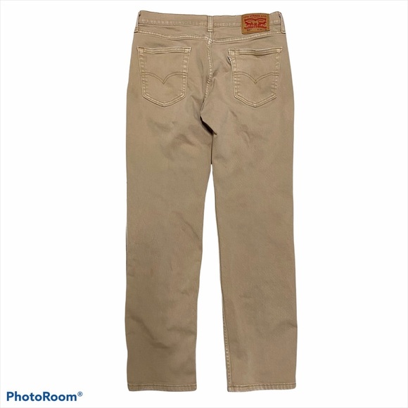 Levi's 514 Men's Straight Khaki Jeans - Picture 5 of 7